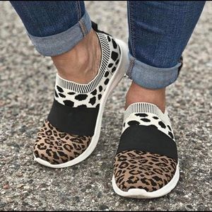 Myquees Leopard Comfort Fit Sneaker